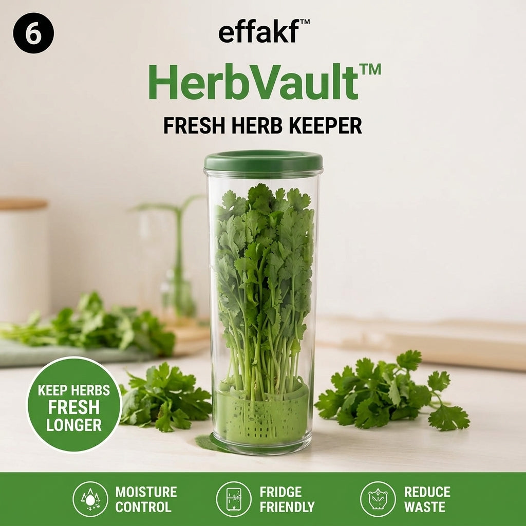 effakf™ HerbVault™ Fresh Herb Keeper