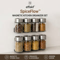 effakf™ SpiceFlow™ Magnetic Kitchen Organizer Set